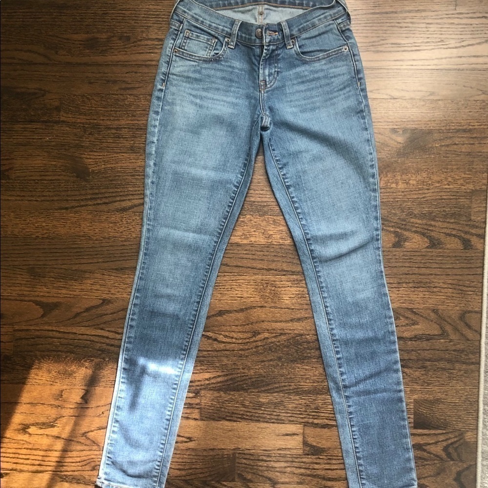 Women’s faded Old Navy jeans